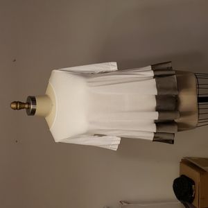 Theory Trapeze Top - White